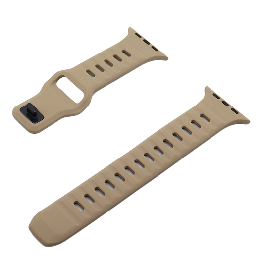 Brown Silicon Strap
