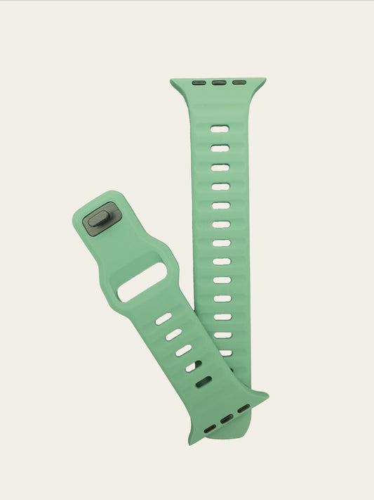 LIght Green Silicon Strap